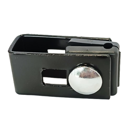 Obejma uniwersalna (fi-6mm) + akcesoria nierdzewne, nakrętka zrywalna RAL9005