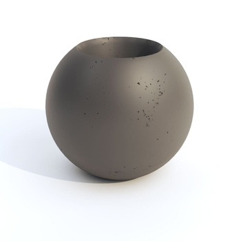 Donica betonowa 800mm x 700mm KULA-XL antracytowa