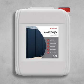Impregnat do murów betonowych - 20 litrów - koloryzujący grafitowy