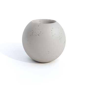 Donica betonowa 650mm x 567mm KULA-L szara