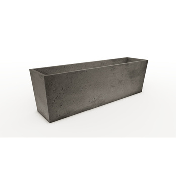 Donica betonowa 400mm x 1300mm x 320mm HUNO-M antracytowa
