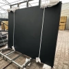 OUTLET - Brama dwuskrzydłowa aluminiowa - pełna 4000mm x 1600mm, grubość 48 mm, (blacha dwustronna - 4mm) z zawiasami, grafit RAL7021 STR