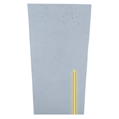 Mur ogrodzeniowy naturalny z led L3 - 220cm x 100cm x 90cm + wyposażenie dodatkowe