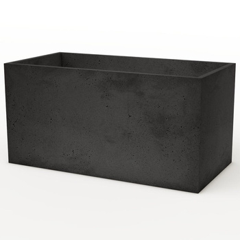 Donica betonowa 600mm x 1000mm x 600mm ORKE-L czarna
