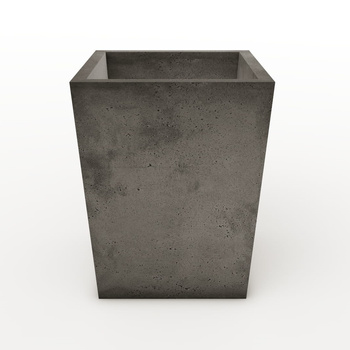 Donica betonowa 450mm x 355mm x 355mm EDDE-S antracytowa