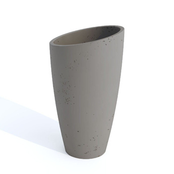 Donica betonowa 500mm x 900mm RONDICO-L antracytowa