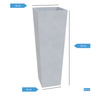Donica betonowa 930mm x 320mm x 240mm CONO-L szara