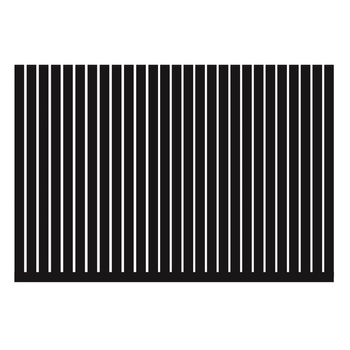 Ogrodzenie aluminiowe pionowe 1mb - profil pionowy (100x50x2mm) co 50mm