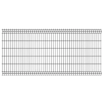 Panel Ogrodzeniowy Wiśniowski Vega B (fi-5mm) H-1230 - RAL 9005