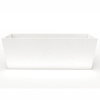 Donica betonowa 1100mm x 320mm x 400mm LUNA biała