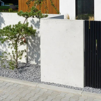 Mur ogrodzeniowy L 190cm x 100cm x 70cm (narożnik prawy) + śruby zamkowe