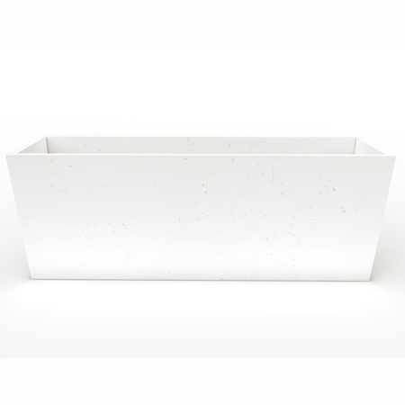 Donica betonowa 1100mm x 320mm x 400mm LUNA biała