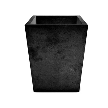Donica betonowa 450mm x 355mm x 355mm EDDE-S czarna