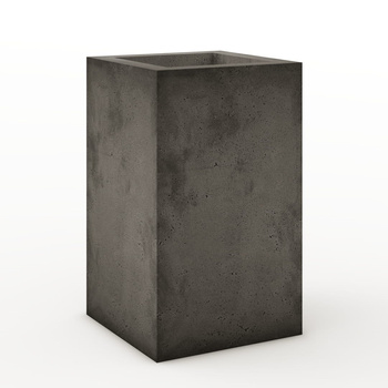 Donica betonowa 500mm x 300mm x 300mm ROTH antracytowa