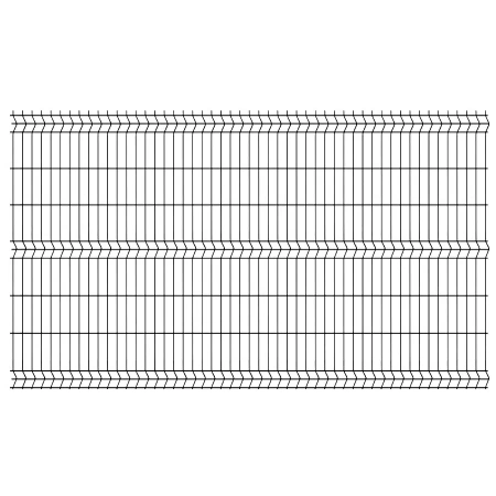 Panel Ogrodzeniowy, Kratowy 3D (fi-5mm) H-1530 - RAL 7016