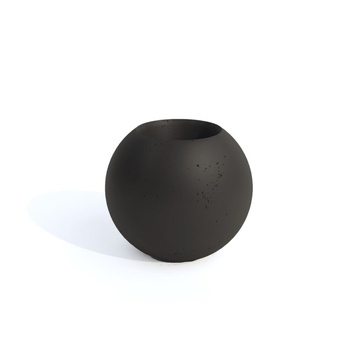 Donica betonowa 500mm x 430mm KULA-M czarna