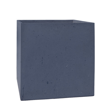 Donica betonowa 750mm x 750mm x 750mm BLOCCO-M grafitowa