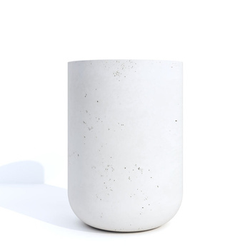 Donica betonowa wys.65cm ESTONE-L biała