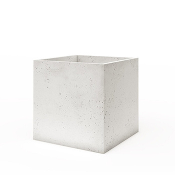 Donica betonowa 400mm x 400mm x 400mm  ELLA-S szara