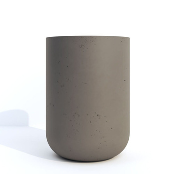 Donica betonowa wys.80cm ESTONE-XL antracytowa