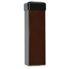Słup ogrodzeniowy 60mm x 40mm H-2600 RAL 8017 śc. 1,2mm
