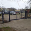 OUTLET - Brama kratowa przesuwna Wiśniowski Gardia Vega 2D (6/5/6) 4000mm x 1600mm / sterowanie ręczne / str. otwierania - lewa / RAL 9005 MAT