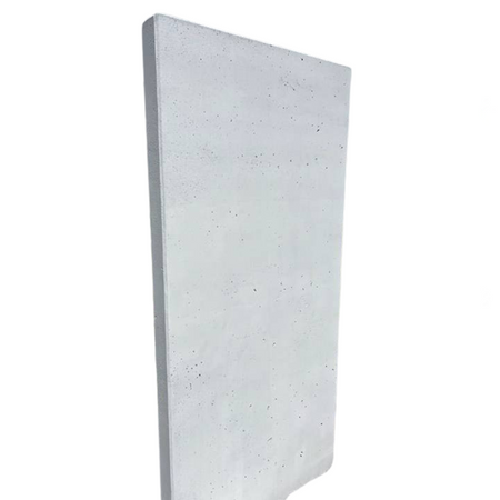 Mur ogrodzeniowy L malowany natryskowo impregnatem koloryzującym 160cm x 100cm x 70cm - jasny popiel