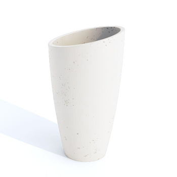 Donica betonowa 500mm x 900mm  RONDICO-L biała