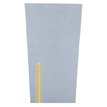 Mur ogrodzeniowy naturalny z led L2 - 200cm x 100cm x 90cm + wyposażenie dodatkowe