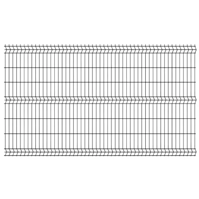 Panel Ogrodzeniowy, Kratowy 3D (46) (fi-4mm) H-1330 RAL7016